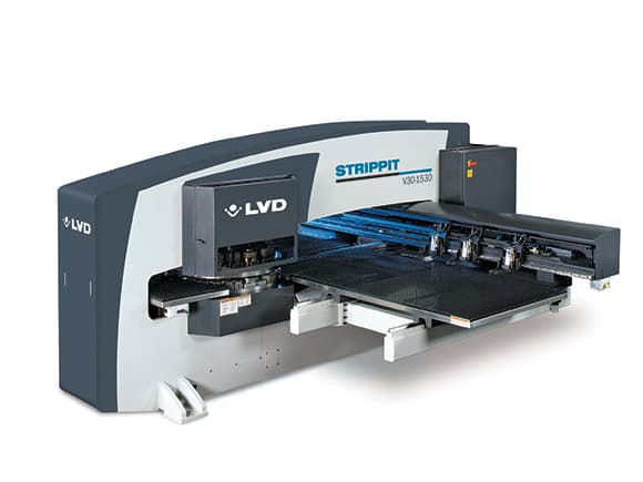 LVD Introduces 30-Ton 5-Meter X-Axis Turret Punch Press