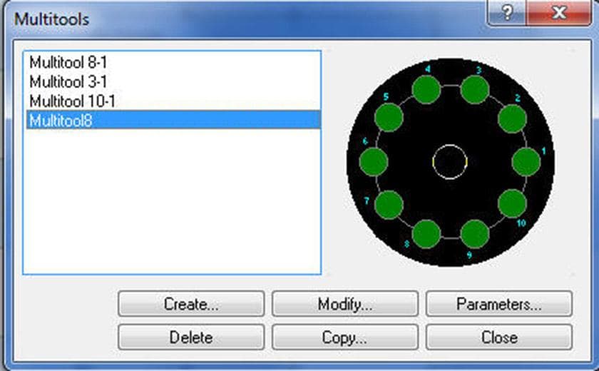 CADMAN-P Multi-Tool configuration