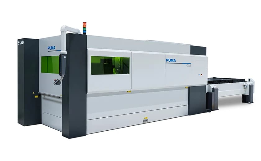 LVD Puma fibre laser cutting machine