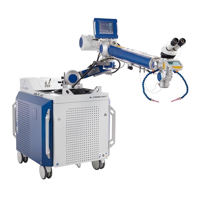 AL-Cross laser welder