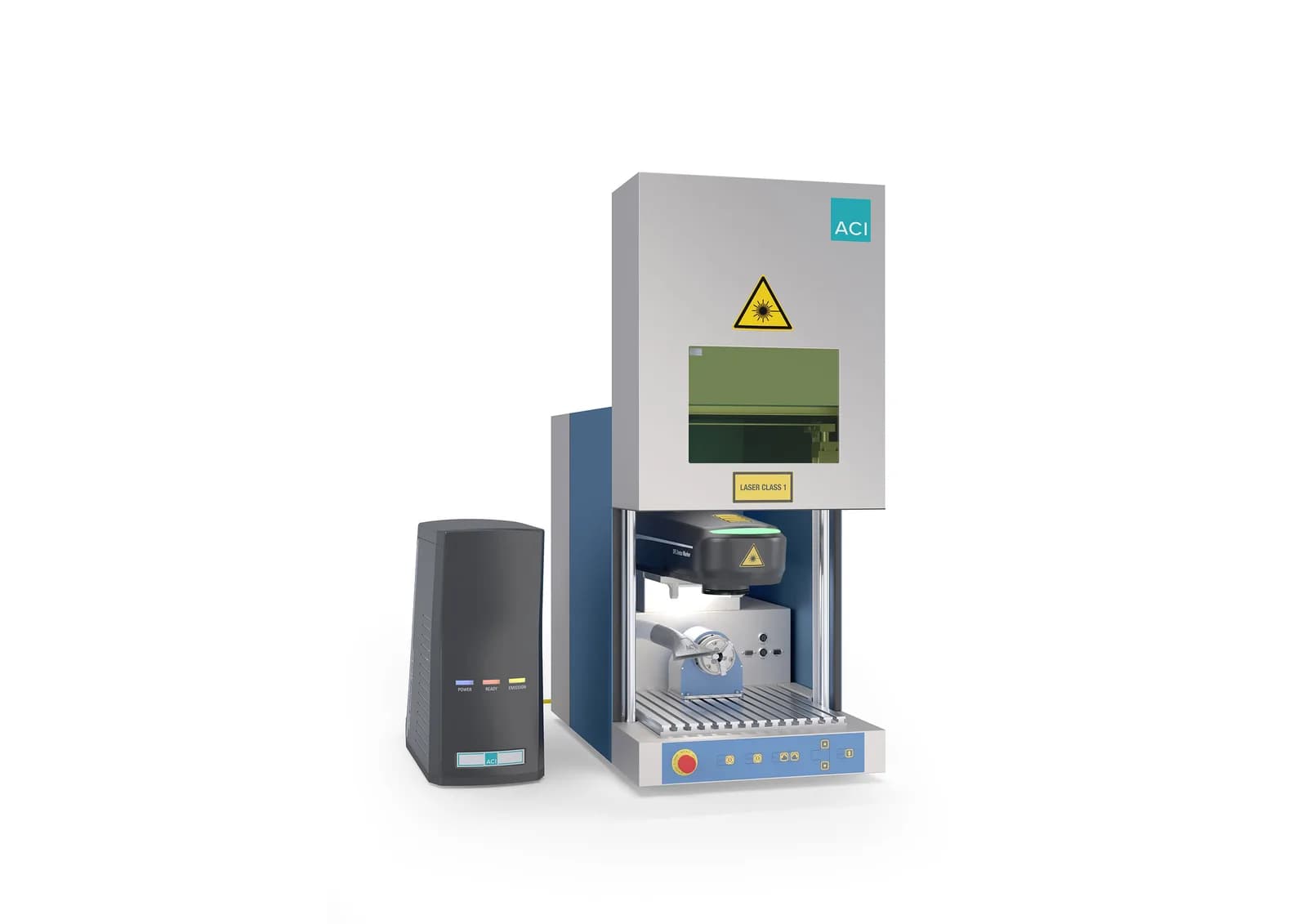 ACI Workstation Classic marking station with a DFL Ventus Marker and its supply unit