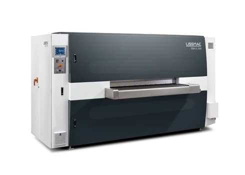 LISSMAC SBM-XL S2B2 edge rounding and oxide removal machine
