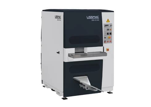 LISSMAC SBM-XS compact two-sided deburring and edge rounding machine