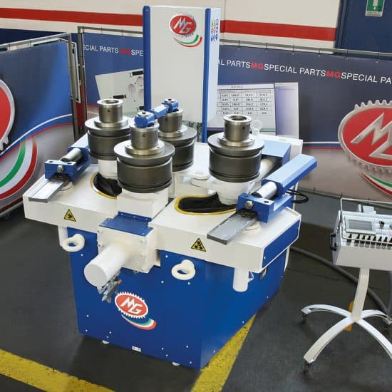 MG 4 Roll Section Bending Machine — plate bending machine