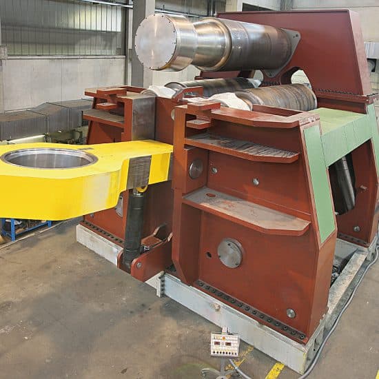 MG 3 Roll Plate Bending Machine — detail view 1