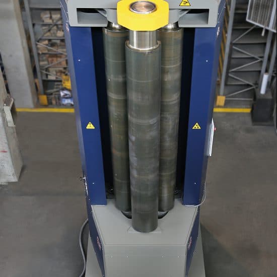MG 3 Roll Plate Bending Machine — detail view 3