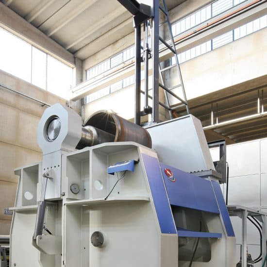 MG 3 Roll Plate Bending Machine — detail view 4