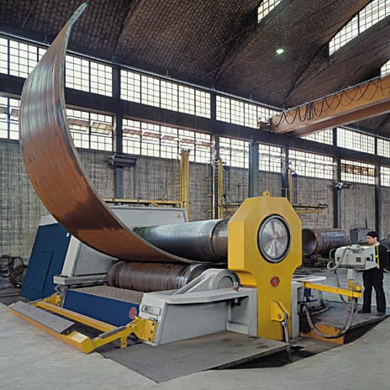 MG 3 Roll Plate Bending Machine — detail view 5