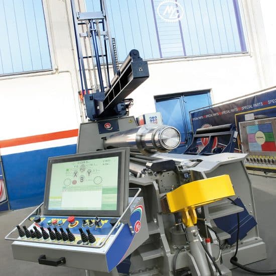 MG Series K 4 Roll Plate Bending Machine — detail view 3