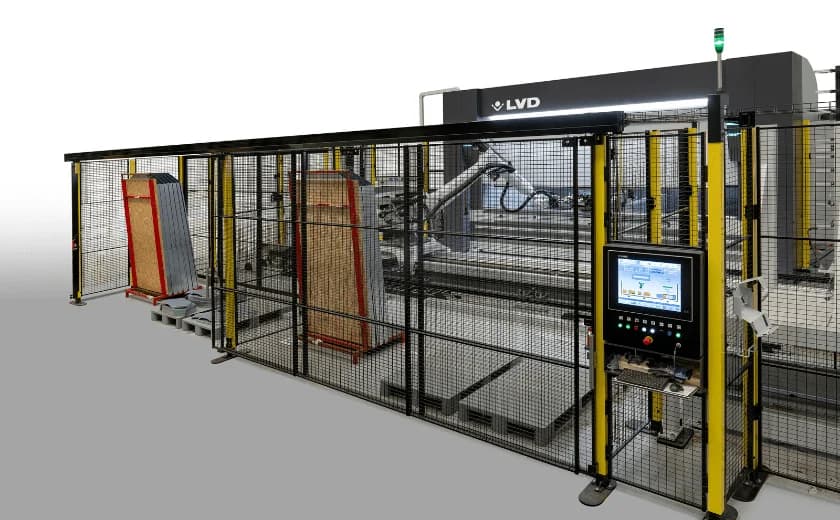 LVD RBS 80 robotic bending cell for large parts