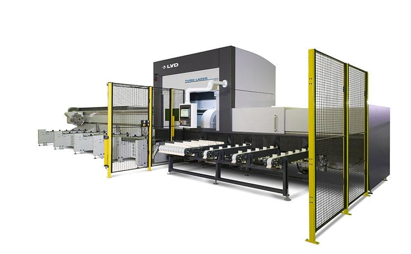 LVD TL 8525 high-capacity tube laser cutting machine