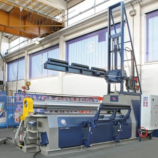 MG Series K 4 roll plate bending machine