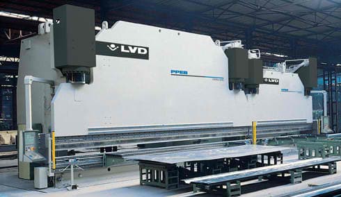 LVD Tandem PPEB-H press brakes combined for long parts