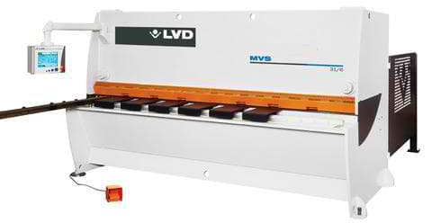LVD MVS Series variable-rake hydraulic shear